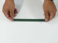 Pavillon Green Ceramic Pencil Tile Trim