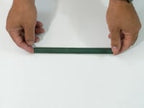 Pavillon Green Ceramic Pencil Tile Trim