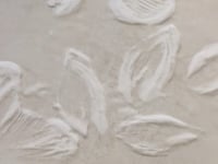 Rowena Impasto Cream Mural Ceramic Tile 18x48