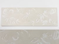 Rowena Impasto Cream Mural Ceramic Tile 18x48