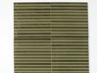 Tira Green Ceramic Ribbon Tile