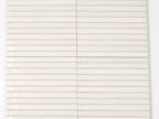 Tira White Ceramic Ribbon Tile