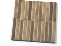Tira Chocolate Ceramic Ribbon Tile