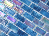 Alimia Sea Recycled Glass Brick Mosaic Tile