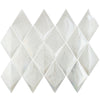 Prism Pearl Beveled Diamond Cast Glass Mosaic Tile