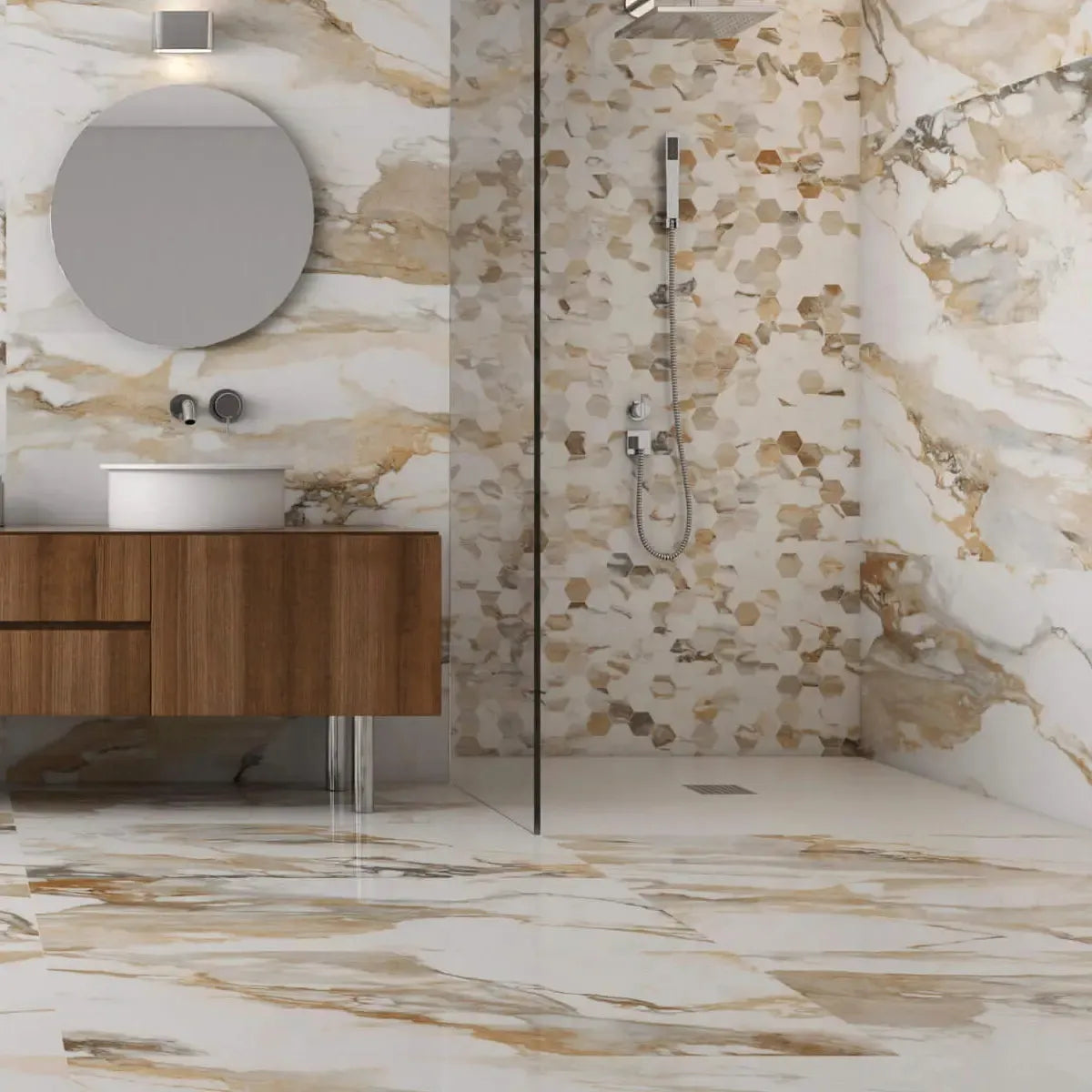 Rectangle Crash Beige 24x48 Polished | Tile Club