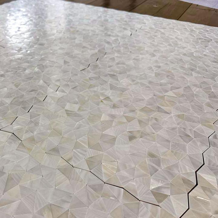 White Illusion Mother Of Pearl Mosaic Tile | Tile Club