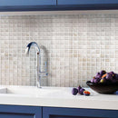 Shell White Mother of Pearl Square Mosaic Tiles | Tile Club