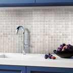 Shell White Mother of Pearl Square Mosaic Tiles | Tile Club