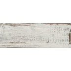 Retro blanco porcelain tiles with reclaimed wood whitewashed look finish for rustic farmhouse floors and walls