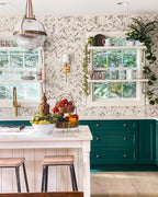Recycled Glass Herringbone Mosaic In Calacatta Marble Color Seen on HGTV Rock the Block Episode Rock the Kitchens