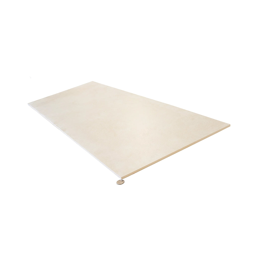Rowena Cream Plaster Ceramic Tile 18x48 | Tile Club