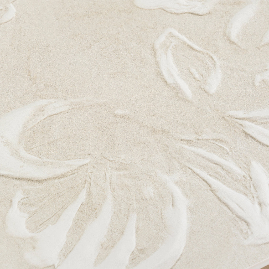 Rowena Impasto Cream Mural Ceramic Tile 18x48 | Tile Club