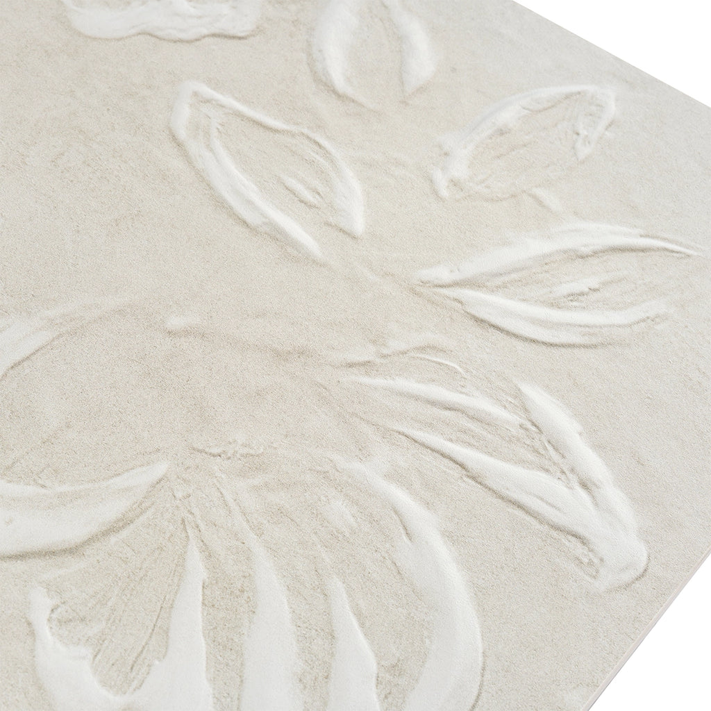 Rowena Impasto Cream Mural Ceramic Tile 18x48 | Tile Club