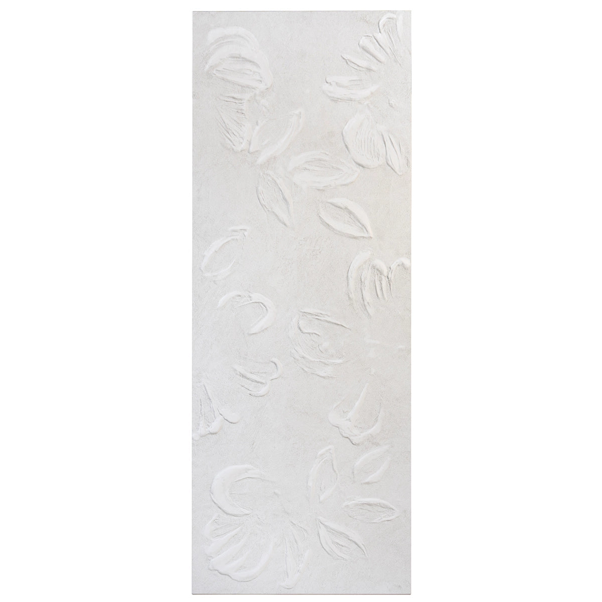 Rowena Impasto Gray Mural Ceramic Tile 18x48 | Tile Club