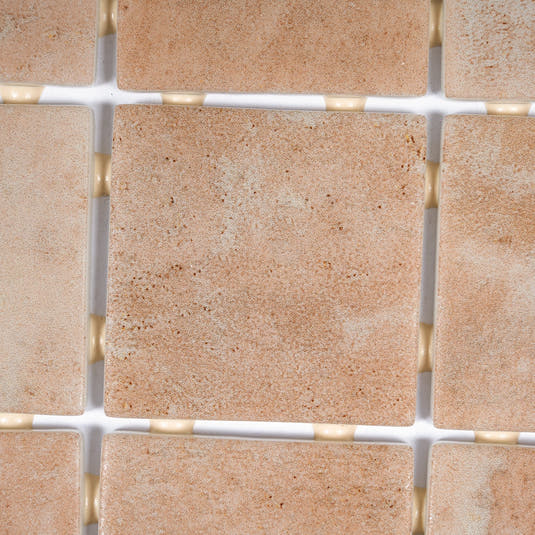 Sagrada Recycled Glass Clay Square Mosaic Tile | Tile Club