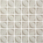 Sagrada Recycled Glass Flor Beige Mosaic Tile | Tile Club