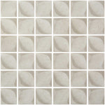 Sagrada Recycled Glass Flor Beige Mosaic Tile | Tile Club
