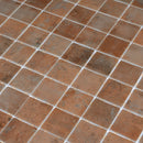 Sagrada Recycled Glass Copper Square Mosaic Tile | Tile Club