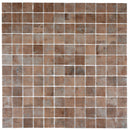 Sagrada Recycled Glass Copper Square Mosaic Tile | Tile Club