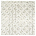 Sagrada Recycled Glass Flor Beige Mosaic Tile | Tile Club