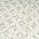 Sagrada Recycled Glass Flor Beige Mosaic Tile | Tile Club