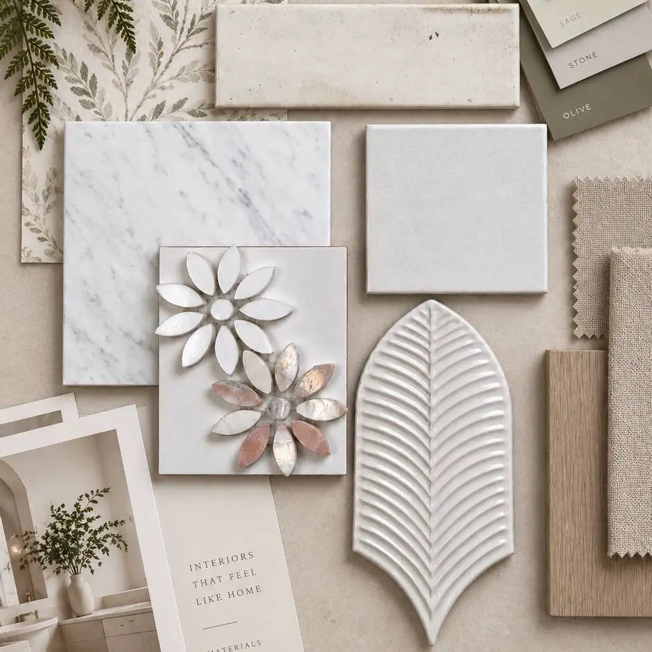Trending White Tile Sample Pack | Tile Club