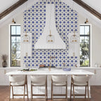 San Clemente Blue Star 8.78 x 8.78 Porcelain Tile | Tile Club