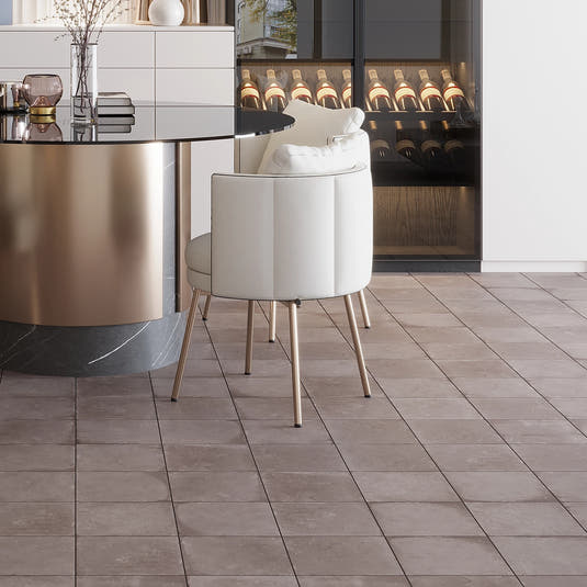San Clemente Coffee 8.78 x 8.78 Porcelain Tile Flooring