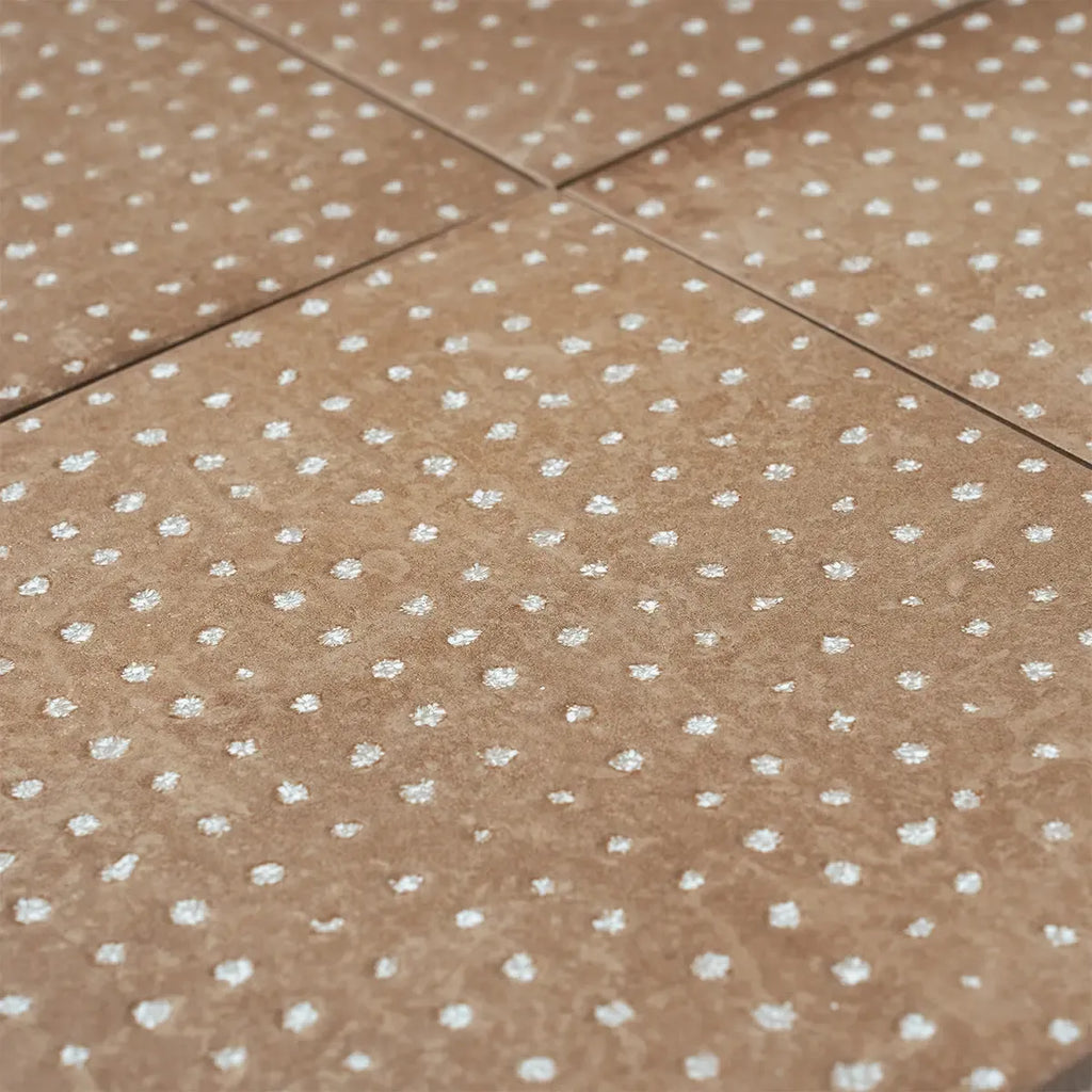 San Clemente Coffee Dots 8.78 x 8.78 Porcelain Tile | Tile Club