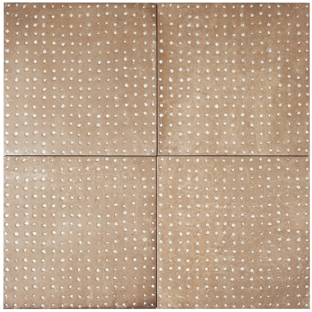 San Clemente Coffee Dots 8.78 x 8.78 Porcelain Tile | Tile Club