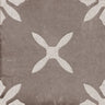 San Clemente Coffee Flower 8.78 x 8.78 Porcelain Tile