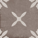 San Clemente Coffee Flower 8.78 x 8.78 Porcelain Tile Sample