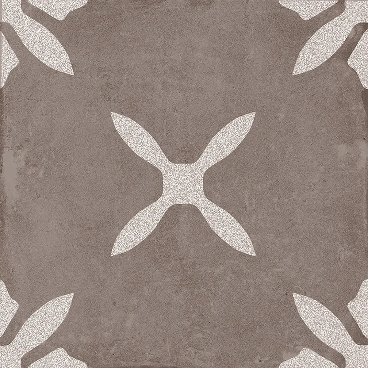 San Clemente Coffee Flower 8.78 x 8.78 Porcelain Tile | Tile Club