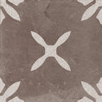San Clemente Coffee Flower 8.78 x 8.78 Porcelain Tile | Tile Club