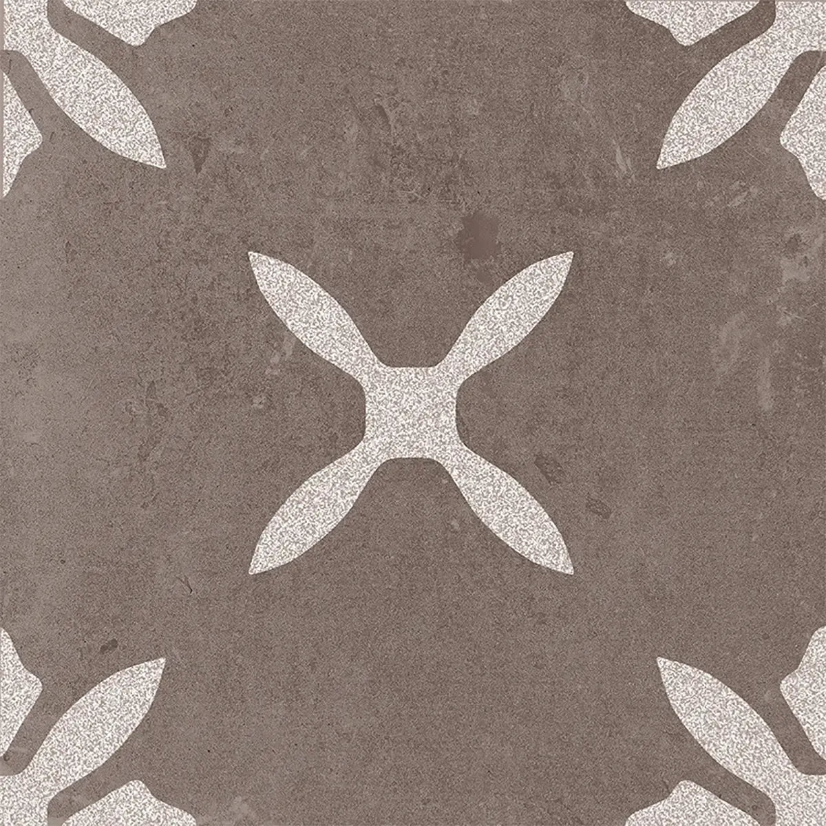 San Clemente Coffee Flower 8.78 x 8.78 Porcelain Tile | Tile Club