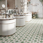 San Clemente Green Star 8.78 x 8.78 Porcelain Tile | Tile Club