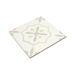 San Clemente Olive Flower 8.78 x 8.78 Porcelain Tile | Tile Club