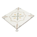 San Clemente Olive Flower 8.78 x 8.78 Porcelain Tile | Tile Club