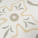 San Clemente Taupe Flower 8.78 x 8.78 Porcelain Tile | Tile Club