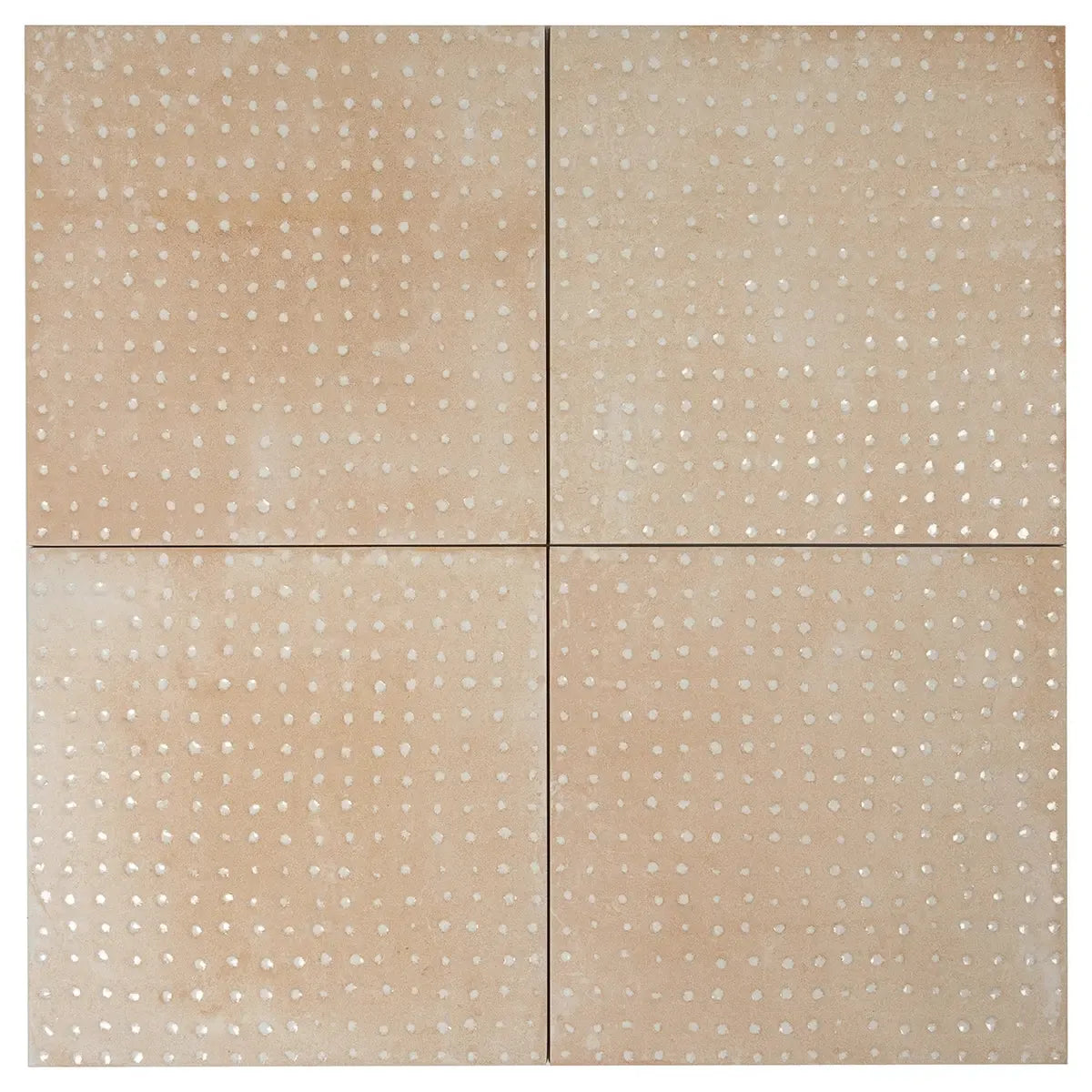 San Clemente Terracotta Dots 8.78 x 8.78 Porcelain Tile | Tile Club