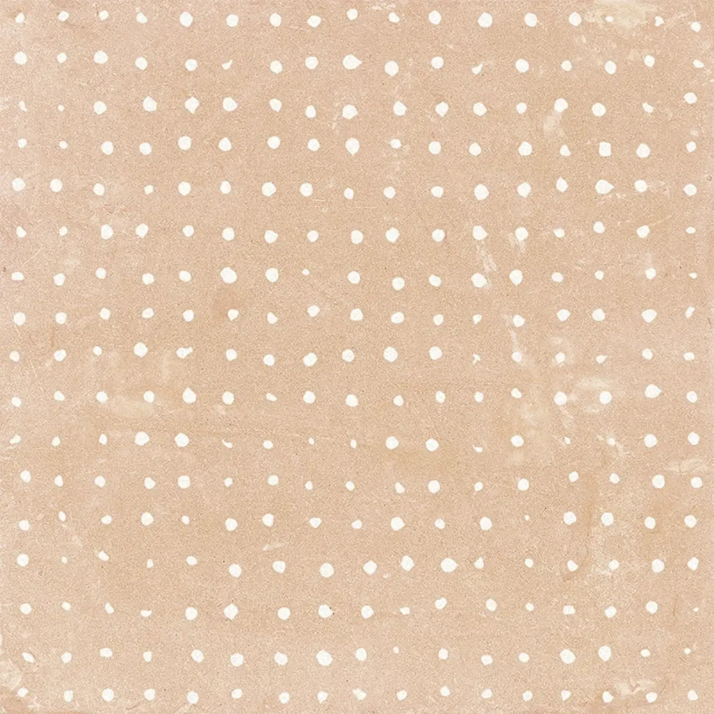 San Clemente Terracotta Dots 8.78 x 8.78 Porcelain Tile | Tile Club