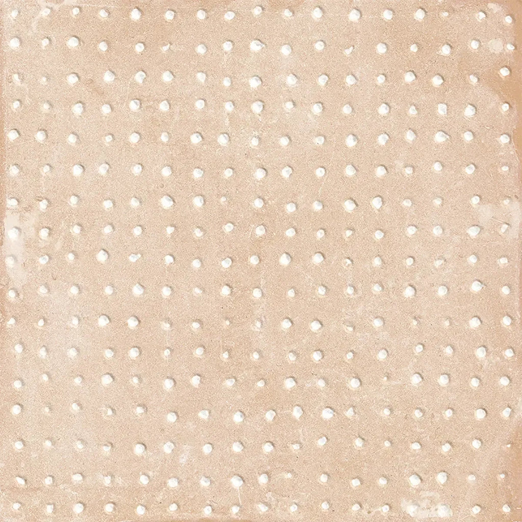 San Clemente Terracotta Dots 8.78 x 8.78 Porcelain Tile | Tile Club