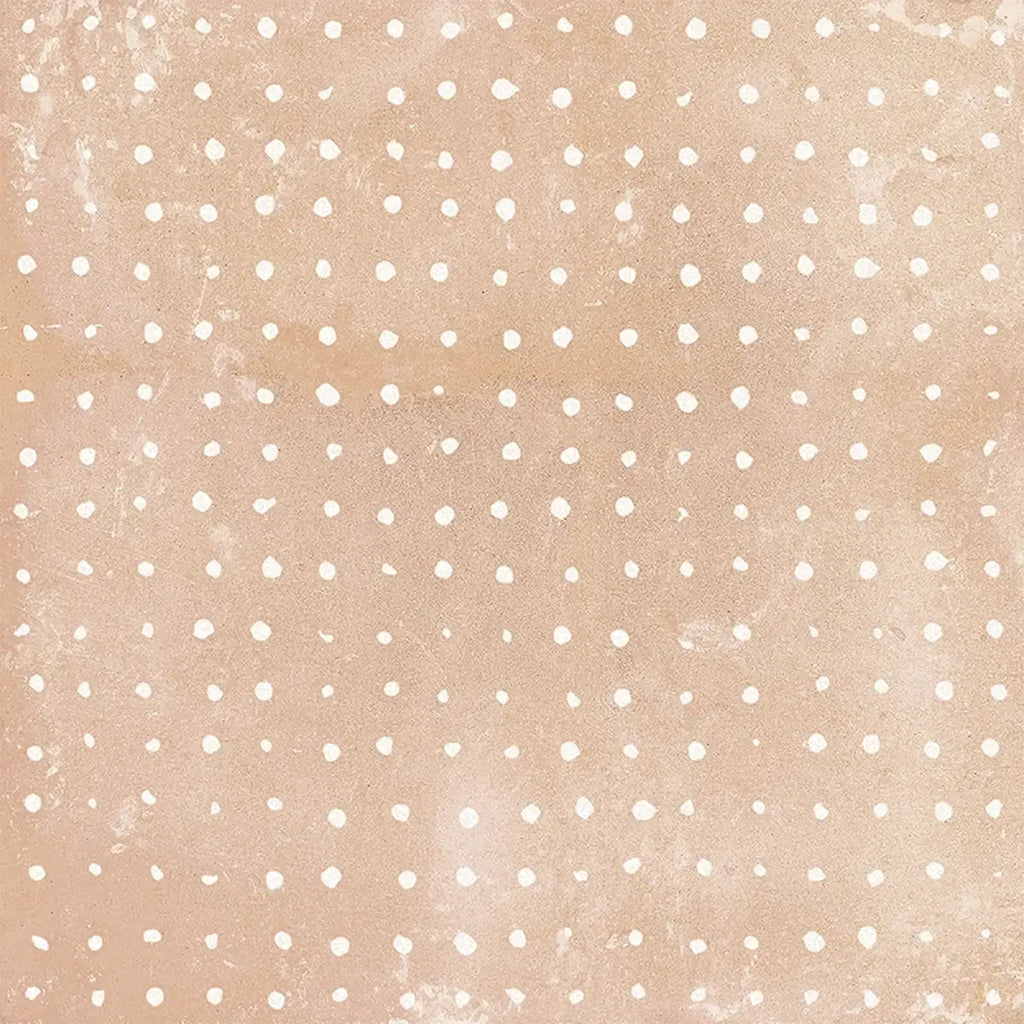 San Clemente Terracotta Dots 8.78 x 8.78 Porcelain Tile | Tile Club