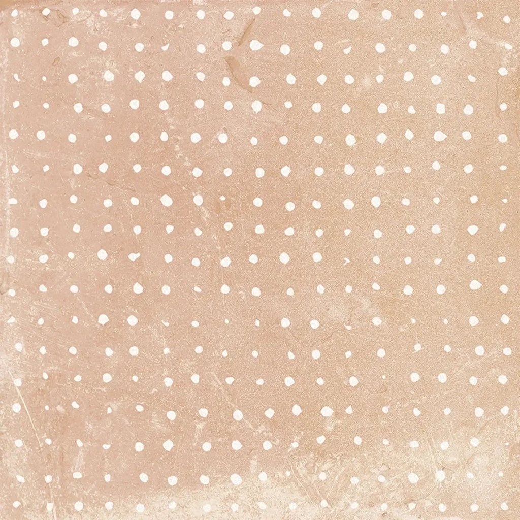 San Clemente Terracotta Dots 8.78 x 8.78 Porcelain Tile | Tile Club