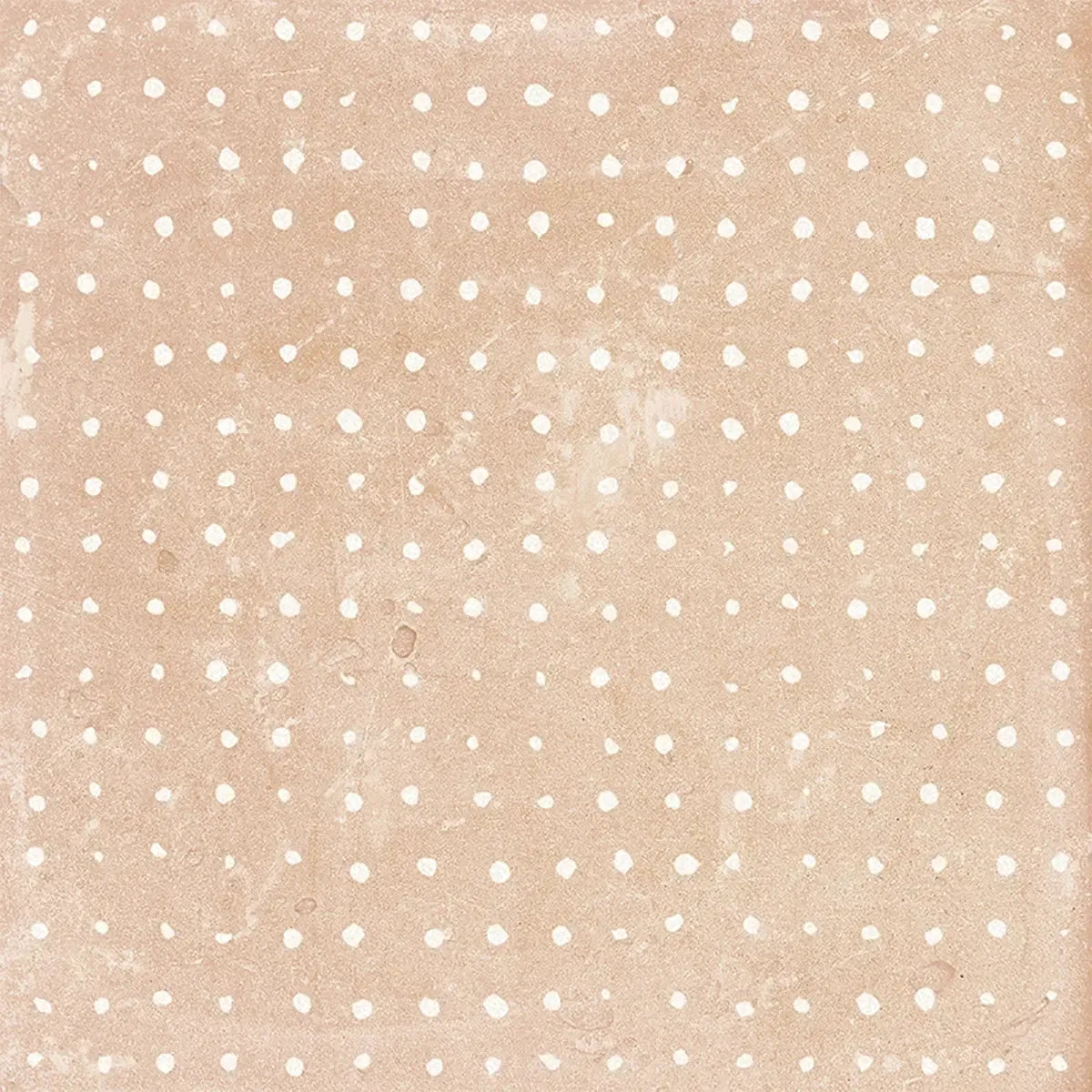 San Clemente Terracotta Dots 8.78 x 8.78 Porcelain Tile | Tile Club