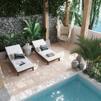 San Clemente Terracotta Dots 8.78 x 8.78 Porcelain Tile | Tile Club