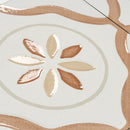 San Clemente Terracotta Petals 8.78 x 8.78 Porcelain Tile | Tile Club