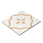 San Clemente Terracotta Petals 8.78 x 8.78 Porcelain Tile | Tile Club
