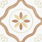 San Clemente Terracotta Petals 8.78 x 8.78 Porcelain Tile | Tile Club